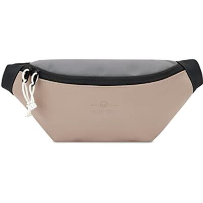 Johnny Urban Bolsa de cintura para mulher e homem Riley mala de tiracolo para festivais, viagens e desportos pequena bolsa de cintura repelente de água, Bege-cinzento, Tamanho único Johnny Urban Bolsa de cintura para mulher e homem Riley mala de tiracolo para festivais, viagens e desportos pequena bolsa de cintura repelente de água, Bege-cinzento, Tamanho único