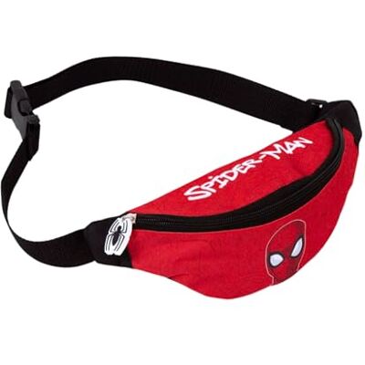 Disney Marvel Spider-Man bolsa de cintura para crianças, mala de viagem, bolsa de cintura design super-herói, presente para crianças e adolescentes Disney Marvel Spider-Man bolsa de cintura para crianças, mala de viagem, bolsa de cintura design super-herói, presente para crianças e adolescentes