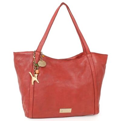 Catwalk Collection Handbags Bolsa Tote Grande de Pele Lavada Bolsa de Ombro Feminina Bolsa de Mão A4 para Trabalho Compras Catwalk Collection Handbags Bolsa Tote Grande de Pele Lavada Bolsa de Ombro Feminina Bolsa de Mão A4 para Trabalho Compras