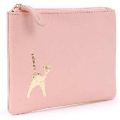 Catwalk Collection Handbags Porta-moedas de pele pequena mini carteira de mulher proteção RFID com caixa de presente , Rosa Ouro, Porta-moedas Catwalk Collection Handbags Porta-moedas de pele pequena mini carteira de mulher proteção RFID com caixa de presente , Rosa Ouro, Porta-moedas