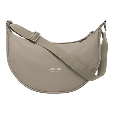 LARKSON Bolsa de Ombro para Mulher Solveig Bolsa de Cintura de Meia Lua Bolsa de Lazer da Moda para Viagens, Trabalho Grandes Compartimentos Alça Ajustável, Gravel, Mínimo Bolso Riñonera de Media Luna, Bolsa de Ocio de Moda para Viajes y Trabajo, Compar LARKSON Bolsa de Ombro para Mulher Solveig Bolsa de Cintura de Meia Lua Bolsa de Lazer da Moda para Viagens, Trabalho Grandes Compartimentos Alça Ajustável, Gravel, Mínimo Bolso Riñonera de Media Luna, Bolsa de Ocio de Moda para Viajes y Trabajo, Compar