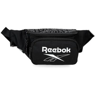 Reebok Stockton Bolsa de cintura preta 35 x 13 x 5 cm poliéster by Joumma Bags Reebok Stockton Bolsa de cintura preta 35 x 13 x 5 cm poliéster by Joumma Bags