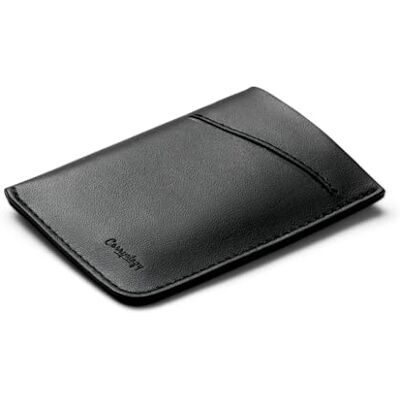 Bellroy Card Sleeve (porta-cartões de pele premium ou carteira minimalista, cabe 2 a 8 cartões ou cartões de visita, espaço para bilhetes dobrados), Tamanho único Bellroy Card Sleeve (porta-cartões de pele premium ou carteira minimalista, cabe 2 a 8 cartões ou cartões de visita, espaço para bilhetes dobrados), Tamanho único