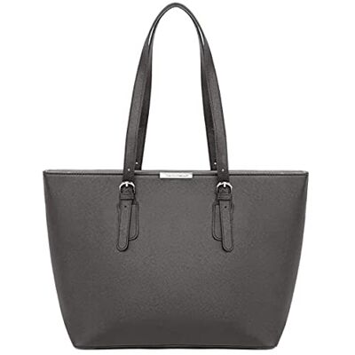 David Jones Mala de mão grande para mulher Bolsa Tote Shopper em pele sintética Bolsa de ombro para trabalho e compras de grande capacidade em couro Bolsa de compras com alça longa Bolsa David Jones Mala de mão grande para mulher Bolsa Tote Shopper em pele sintética Bolsa de ombro para trabalho e compras de grande capacidade em couro Bolsa de compras com alça longa Bolsa