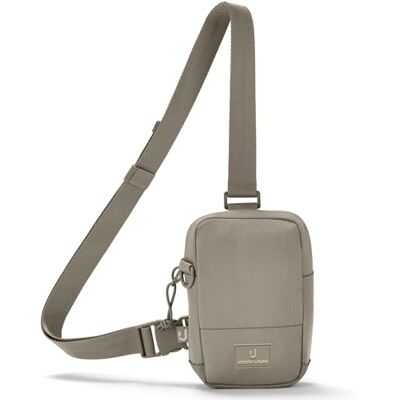 Johnny Urban Sling Bag senhoras homens cinzento Arthur Crossbody mala de peito para lazer, viagens, caminhadas, festival compartimento para telemóvel, chaves, carteira repelente de água Johnny Urban Sling Bag senhoras homens cinzento Arthur Crossbody mala de peito para lazer, viagens, caminhadas, festival compartimento para telemóvel, chaves, carteira repelente de água
