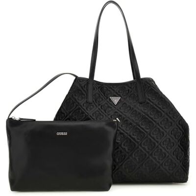 GUESS Adelasia Large 2 em 1 Tote Bag L Black GUESS Adelasia Large 2 em 1 Tote Bag L Black