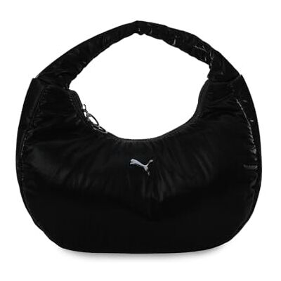 PUMA Saco Hobo UP 5,5 l, preto e azul marinho:, Tamanho único PUMA Saco Hobo UP 5,5 l, preto e azul marinho:, Tamanho único
