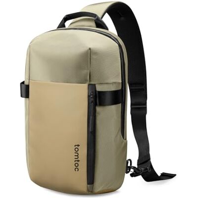 tomtoc Bolsa de ombro EDC Sling Bag para homem, bolsa cruzada e peito para ciclismo, caminhada, viagens, trabalho, ginástica, férias, impermeável, anti-roubo, Minimal tomtoc Bolsa de ombro EDC Sling Bag para homem, bolsa cruzada e peito para ciclismo, caminhada, viagens, trabalho, ginástica, férias, impermeável, anti-roubo, Minimal