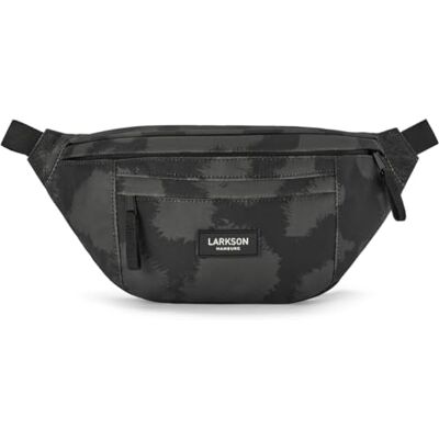 LARKSON Bolsa de cintura para mulher e homem Ole mala de tiracolo para festivais, viagens e desportos pequena bolsa de cintura repelente de água, Tamanho único LARKSON Bolsa de cintura para mulher e homem Ole mala de tiracolo para festivais, viagens e desportos pequena bolsa de cintura repelente de água, Tamanho único