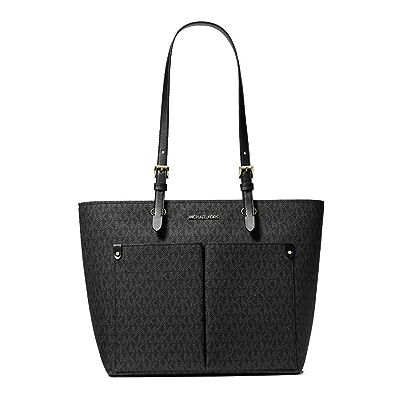 Michael Kors Jet Sest Mala de viagem média com bolso duplo Michael Kors Jet Sest Mala de viagem média com bolso duplo