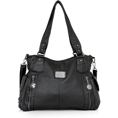 NICOLE & DORIS Moda grande malas de mulher mala senhora tote, mala de ombro macia PU couro mala de tiracolo mala de trabalho NICOLE & DORIS Moda grande malas de mulher mala senhora tote, mala de ombro macia PU couro mala de tiracolo mala de trabalho