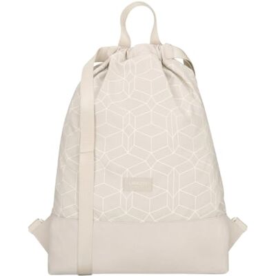 LARKSON Mala de desporto para homem e mulher Nº 7 bolsa infantil com cordão mochila pequena de tecido para ginásio material reciclado, Casual LARKSON Mala de desporto para homem e mulher Nº 7 bolsa infantil com cordão mochila pequena de tecido para ginásio material reciclado, Casual