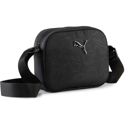 PUMA Bolsa de ombro Pop 1 l OneSize, Black Script AOP PUMA Bolsa de ombro Pop 1 l OneSize, Black Script AOP