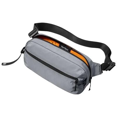 tomtoc Aviator-T33 Mala de tiracolo 3,5 L para Switch 2 2025, iPad Mini 7 (2024) e mais Peito/ombro cruzado leve, resistente a salpicos com RFID ideal para viagens / trabalho presente unissexo tomtoc Aviator-T33 Mala de tiracolo 3,5 L para Switch 2 2025, iPad Mini 7 (2024) e mais Peito/ombro cruzado leve, resistente a salpicos com RFID ideal para viagens / trabalho presente unissexo