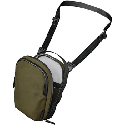 ALPAKA Metro Sling V2 – mala de tiracolo Impermeável, para viagem diária, bolso RFID, alça removível, para homem e mulher ALPAKA Metro Sling V2 – mala de tiracolo Impermeável, para viagem diária, bolso RFID, alça removível, para homem e mulher