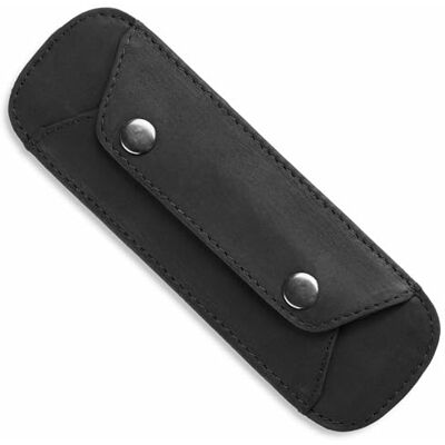 LEABAGS Almofada de Ombro de Couro de Búfalo Genuíno Aspeto Vintage Alça de Ombro para Bolsas Almofada de Ombro com Superfície Antiderrapante, Preto e branco, Tamanho único LEABAGS Almofada de Ombro de Couro de Búfalo Genuíno Aspeto Vintage Alça de Ombro para Bolsas Almofada de Ombro com Superfície Antiderrapante, Preto e branco, Tamanho único