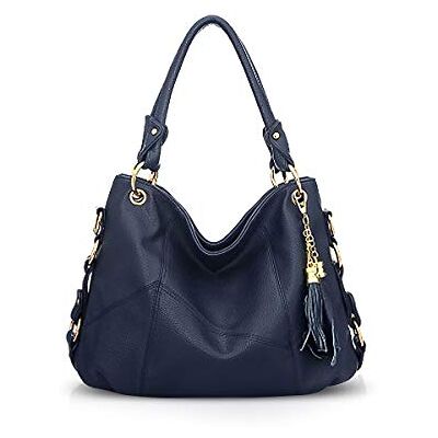 NICOLE & DORIS Mala de mão para mulher mala de mensageiro hobo malas de ombro de couro macio malas cruzadas malas de alça superior com borla NICOLE & DORIS Mala de mão para mulher mala de mensageiro hobo malas de ombro de couro macio malas cruzadas malas de alça superior com borla