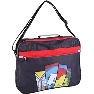 Marvel Avengers Bolsa de ombro, mala mochila escolar carteira, mala juvenil, mala de viagem, presente para crianças e adolescentes, multicolorido Marvel Avengers Bolsa de ombro, mala mochila escolar carteira, mala juvenil, mala de viagem, presente para crianças e adolescentes, multicolorido