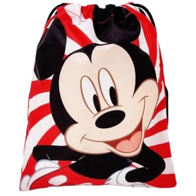 Disney Mochila tipo bolsa para piquenique desporto e tempo livre Mickey Mouse com fecho de cordão 25 x 20 cm Disney Mochila tipo bolsa para piquenique desporto e tempo livre Mickey Mouse com fecho de cordão 25 x 20 cm