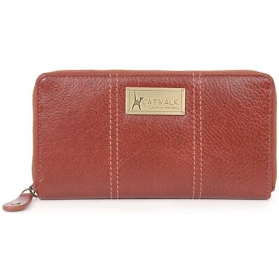 Catwalk Collection Handbags Carteira Média de Mulher Porta-moedas de Pele Carteira para 14 Cartões RFID Caixa de Presente , L, Porta-moedas Catwalk Collection Handbags Carteira Média de Mulher Porta-moedas de Pele Carteira para 14 Cartões RFID Caixa de Presente , L, Porta-moedas