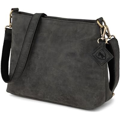 Berliner Bags Marbella S Bolso Bandolera Mediano de Piel Auténtica para Mujer, Crossbody con Correa Ajustable y Cierre YKK, Diseño Elegante y Resistente para Uso Diario Berliner Bags Marbella S Bolso Bandolera Mediano de Piel Auténtica para Mujer, Crossbody con Correa Ajustable y Cierre YKK, Diseño Elegante y Resistente para Uso Diario
