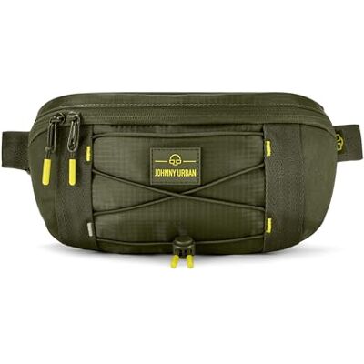 Johnny Urban Bolsa de cintura mulher e homem verde Devin Hip Bag para festivais e desportos bolsa de cintura Fanny Pack mala de viagem repelente de água Johnny Urban Bolsa de cintura mulher e homem verde Devin Hip Bag para festivais e desportos bolsa de cintura Fanny Pack mala de viagem repelente de água