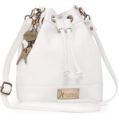 Catwalk Collection Handbags Mala de ombro / mala de ombro com cotovelo alça ajustável couro ROCHELLE Catwalk Collection Handbags Mala de ombro / mala de ombro com cotovelo alça ajustável couro ROCHELLE