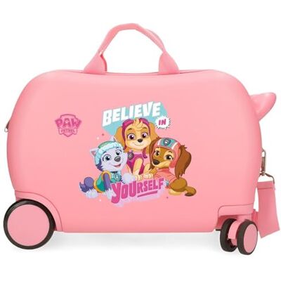 Paw Patrol Patrulha Canina Believe in Yourself mala infantil rosa 45 x 31 x 20 cm rígida ABS 24,6 L 1,8 kg 4 rodas bagagem mão Paw Patrol Patrulha Canina Believe in Yourself mala infantil rosa 45 x 31 x 20 cm rígida ABS 24,6 L 1,8 kg 4 rodas bagagem mão