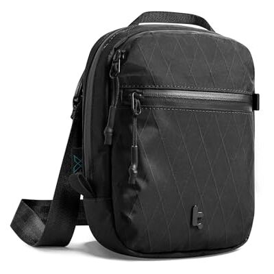 tomtoc Bolsa tiracolo anti-roubo para viagem com fecho de correr seguro, porta-documentos com proteção RFID, capacidade para 4 6 passaportes, vários bolsos para cartões, organizador unissexo tomtoc Bolsa tiracolo anti-roubo para viagem com fecho de correr seguro, porta-documentos com proteção RFID, capacidade para 4 6 passaportes, vários bolsos para cartões, organizador unissexo