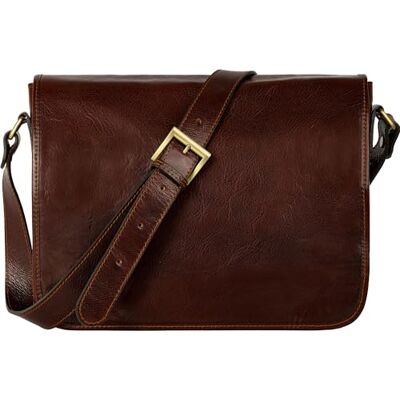 Time Resistance Mala de tiracolo de couro para homem tipo mensageiro com couro de vachetta, feita à mão em Itália ideal para transportar tudo o que precisa Time Resistance Mala de tiracolo de couro para homem tipo mensageiro com couro de vachetta, feita à mão em Itália ideal para transportar tudo o que precisa