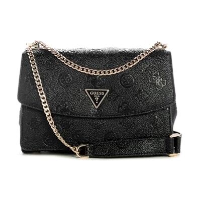 GUESS Cresidia II Society Satchel, cor preto logótipo preto logótipo preto tamanho único, Black Logo, Tamanho único GUESS Cresidia II Society Satchel, cor preto logótipo preto logótipo preto tamanho único, Black Logo, Tamanho único