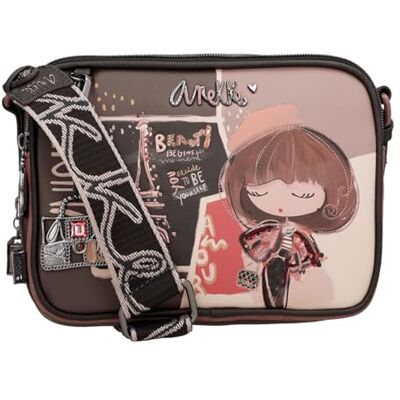 Anekke Bolsa de ombro 2 compartimentos mademoiselle Anekke Bolsa de ombro 2 compartimentos mademoiselle