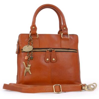 Catwalk Collection Handbags CATWALK COLLETION Mala de ombro estilo shopper couro vintage Catwalk Collection Handbags CATWALK COLLETION Mala de ombro estilo shopper couro vintage