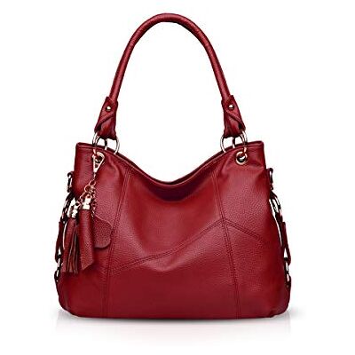 NICOLE & DORIS Mala de mão para mulher mala de mensageiro hobo malas de ombro de couro macio malas cruzadas malas de alça superior com borla NICOLE & DORIS Mala de mão para mulher mala de mensageiro hobo malas de ombro de couro macio malas cruzadas malas de alça superior com borla