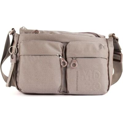 Mandarina Duck MD 20 , mala de tiracolo para mulher, bege (taupe), 28 x 18 x 9 (L x H x W) Mandarina Duck MD 20 , mala de tiracolo para mulher, bege (taupe), 28 x 18 x 9 (L x H x W)