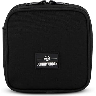 Johnny Urban Organizador de cabos preto Ted bolsa elegante para cabos para viagens e viagens estojo tecnológico Tech Pouch como acessório bolsa eletrónica de material reciclado Johnny Urban Organizador de cabos preto Ted bolsa elegante para cabos para viagens e viagens estojo tecnológico Tech Pouch como acessório bolsa eletrónica de material reciclado
