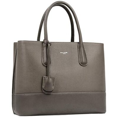 David Jones Mala de mão grande mulher Shopper Tote Bag senhora trabalho negócios couro genuíno PU malas de ombro tiracolo pele vários bolsos mala Satchel escritório elegante, Tamanho único David Jones Mala de mão grande mulher Shopper Tote Bag senhora trabalho negócios couro genuíno PU malas de ombro tiracolo pele vários bolsos mala Satchel escritório elegante, Tamanho único