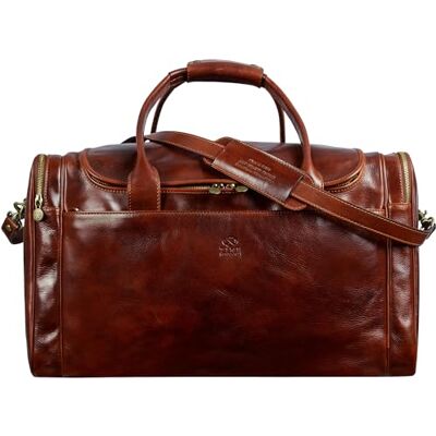 Time Resistance Bolsa de viagem em couro, bolsa de couro para homens e mulheres, bolsa de desporto Time Resistance Bolsa de viagem em couro, bolsa de couro para homens e mulheres, bolsa de desporto
