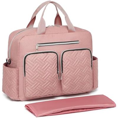 Kono Bolso Carro Bebé, Bolsa Pañalera Impermeable para Mamá y Papá Gran Capacidad, Bolso de Maternidad, Bolsillos Térmicos, Múltiples Compartimentos, Hospital, Viajes y Uso Diario Kono Bolso Carro Bebé, Bolsa Pañalera Impermeable para Mamá y Papá Gran Capacidad, Bolso de Maternidad, Bolsillos Térmicos, Múltiples Compartimentos, Hospital, Viajes y Uso Diario