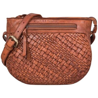 STILORD '' Mala de mulher de pele pequena vintage bolsa trançada mala tiracolo bolsa de couro genuíno mala cruzada mala de mão com alça ajustável para senhoras STILORD '' Mala de mulher de pele pequena vintage bolsa trançada mala tiracolo bolsa de couro genuíno mala cruzada mala de mão com alça ajustável para senhoras