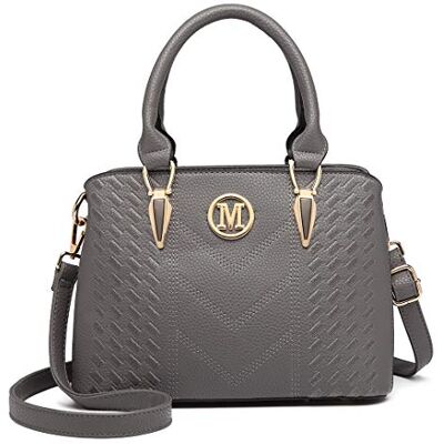 Miss Lulu Mala elegante para mulher, bolsa de ombro com design de espinha, ideal para o trabalho na faculdade e no dia a dia Miss Lulu Mala elegante para mulher, bolsa de ombro com design de espinha, ideal para o trabalho na faculdade e no dia a dia