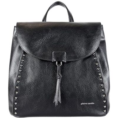 Pierre Cardin Mochila, mulher, bolsa de ombro, de couro sintético, casual, de couro, elegante, multifuncional, anti-roubo, mochila, viagem de negócios, mala de mão Pierre Cardin Mochila, mulher, bolsa de ombro, de couro sintético, casual, de couro, elegante, multifuncional, anti-roubo, mochila, viagem de negócios, mala de mão