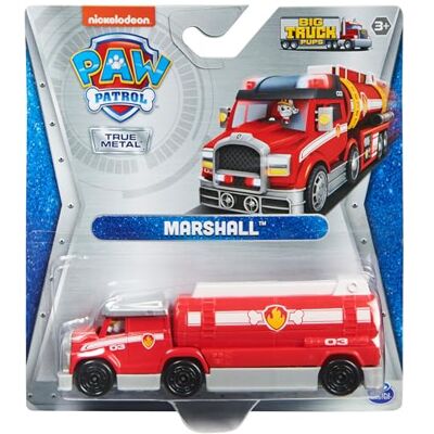 Paw Patrol Pojazd PSI Patrol Big Truck Pups Die Cast Marshall Paw Patrol Pojazd PSI Patrol Big Truck Pups Die Cast Marshall