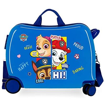 Paw Patrol A patrulha canina a patrulha canina Be Happy mala infantil, unissexo crianças, azul (escuro), 50 x 39 x 20 cm Paw Patrol A patrulha canina a patrulha canina Be Happy mala infantil, unissexo crianças, azul (escuro), 50 x 39 x 20 cm