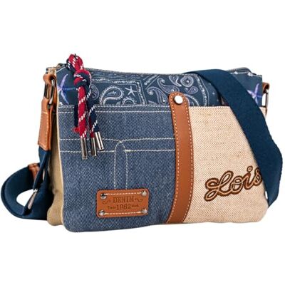 Lois Bolsa de tiracolo mulher elegante. Mala de mulher versátil design prático para o diário ideal como bolsa de ombro moderna e funcional dentro das melhores malas fecho fecho de correr Lois Bolsa de tiracolo mulher elegante. Mala de mulher versátil design prático para o diário ideal como bolsa de ombro moderna e funcional dentro das melhores malas fecho fecho de correr