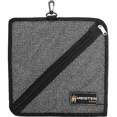 Meister Saco de lavagem para ligaduras de mão com clipe para bolsa grande Meister Saco de lavagem para ligaduras de mão com clipe para bolsa grande