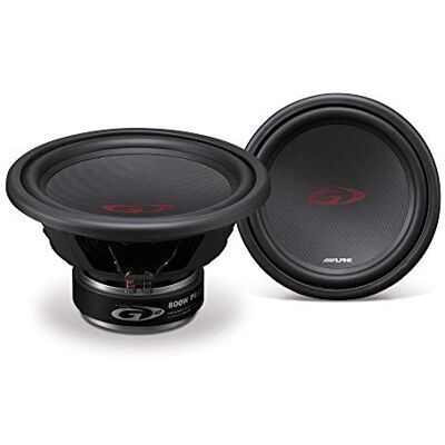 Alpine SWG-1244 Subwoofer para carro (passivo, 250 W, 28-1000 Hz, terminal, metal, 172 mm) preto Alpine SWG-1244 Subwoofer para carro (passivo, 250 W, 28-1000 Hz, terminal, metal, 172 mm) preto