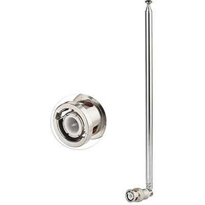 Bingfu Antena de scanner telescópico portátil BNC 115 cm 7 secções para rádio CB bidirecional scanner de rádio Uniden Whistler scanner da polícia recetor de scanner de rádio rádio manual Icom Bingfu Antena de scanner telescópico portátil BNC 115 cm 7 secções para rádio CB bidirecional scanner de rádio Uniden Whistler scanner da polícia recetor de scanner de rádio rádio manual Icom