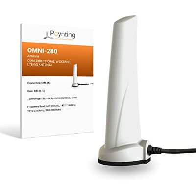 Poynting A de Omni de 0280 – 02 All Weather Omni-Directional LTE siso Antenna Poynting A de Omni de 0280 – 02 All Weather Omni-Directional LTE siso Antenna