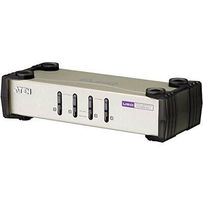 Aten CS84U-AT Switch KVM (2 portas PS/2 e 2 portas USB) Aten CS84U-AT Switch KVM (2 portas PS/2 e 2 portas USB)